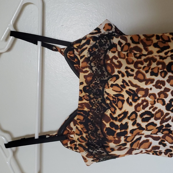 GUESS Leopard Animal Print Bustier Dress - Size XS, 0 - Picture 6 of 7